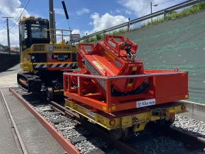 伐採システム編成後景